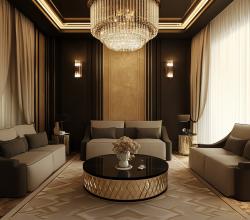 Гостиная ар-деко